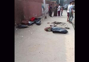 مدير أمن الجيزة يتفقد مسرح جريمة " أطفال المريوطية"