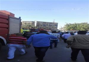 حريق في مخازن قطع غيار بوتاجازات.. والدفع بـ15 سيارة إطفاء 