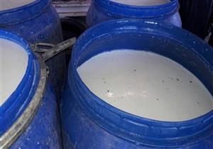 ضبط 2 طن لبن فاسد في بني سويف