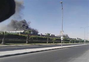المعاينة: ماس كهربائي وراء حريق مصنع أدوية بأكتوبر