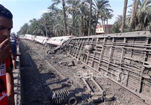 "الجيزة": خروج 6 مصابين بقطار البدرشين من المستشفى بعد تحسنهم