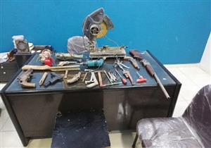 ضبط ورشة لتعديل وإصلاح الأسلحة النارية ببني سويف