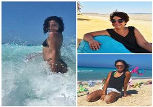 ليالي الصيفية.. سلمى أبو ضيف بالمايوه.. وخالد عليش: "الكرش المثالي"