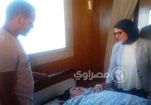 وزيرا الصحة والتعليم العالي يتفقدان مرضى "قوائم الانتظار" بمعهد القلب