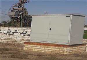تركيب كشك كهرباء بقدرة 500 كيلو في الضبعية بالأقصر لضعف التيار
