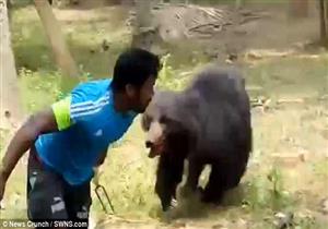  دُب بري يتسبب في موت زوجان في الهند