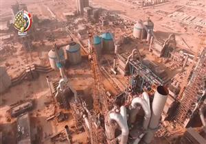 المتحدث العسكري ينشر الفيلم التسجيلي لمجمع مصانع الأسمنت ببني سويف