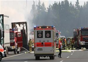 إصابة 22 شخصًا في حادث حافلة على طريق برلين - روستوك