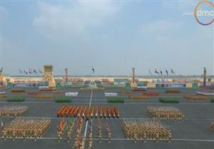 9 مشاهد تلخص الاحتفال بتخريج الدفعة 156 ضباط صف متطوعين 