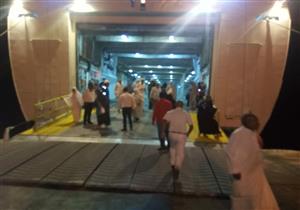 بالصور.. وصول أول أفواج الحج البري لميناء نويبع