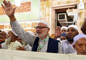 بالصور.. مشاعر الشوق تظهر على ضيوف الروضة النبوية