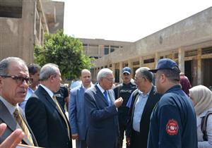 محافظ الدقهلية يتفقد مبنى مستشفى ميت غمر العام القديم ودار الأيتام للبنات