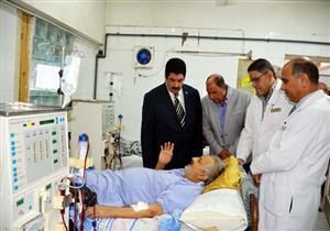 محافظ القليوبية يتفقد إنشاءات مستشفى القناطر الخيرية