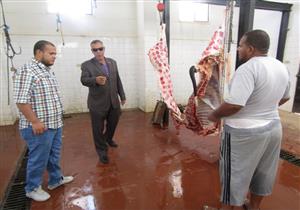 بالصور- رئيس أبورديس يتفقد المجزر الآلي بحي السلام ويشدد على النظافة‏‏