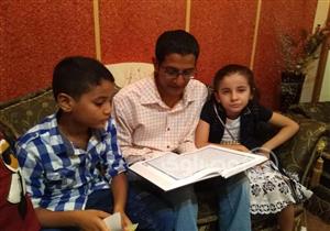 بالصور- مُعلم قرآن يتبرع بنصف راتبه لكنيسة في المنيا  