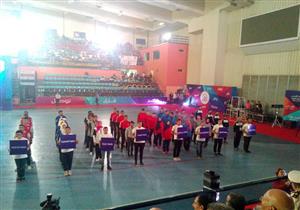 بالصور.. وفد جامعة أسوان يشارك في مسابقات أسبوع شباب المدن الجامعية بالسويس