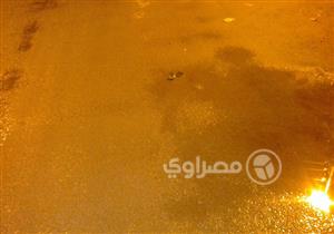 بالصور.. سقوط أمطار خفيفة بالمناطق الساحلية في كفرالشيخ 