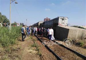 السكة الحديد: حركة السير لم تتأثر جراء سقوط بوجي قطار "طنطا منوف"