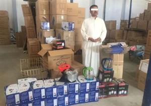 ضبط صاحب مصنع لتصنيعه أدوات كهربائية مجهولة المصدر