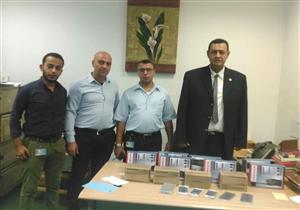 ضبط محاولتي تهريب أجهزة لاسلكية وأدوية بشرية بمطار برج العرب 