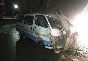 مصرع شخصين وإصابة 9 في حادث تصادم بمحور جوزيف تيتو 