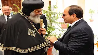 البابا تواضروس: الرئيس السيسي محبته كبيرة ونظرته لكل المصريين واحدة