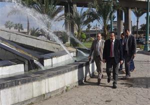 محافظ الإسكندرية يوجه بالانتهاء من تطوير ميدان محرم بك (صور)