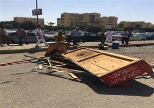 إزالة "غُرز شاي" وتنفيذ 10 أحكام و3 قرارات غلق بالمنطة الأثرية