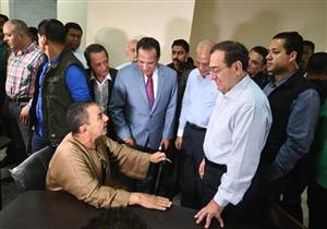 وزير البترول يطلق أول شعلة غاز طبيعي بوحدة سكنية في العياط