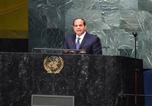 السيسي: لا يجب تحميل الدول النامية أعباء إضافية لمواجهة تغير المناخ