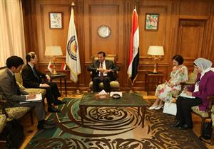 بالصور.. وزير التعليم العالي يستقبل السفير الياباني الجديد بالقاهرة