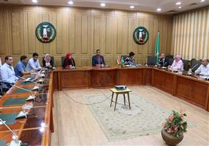 وفد الوكالة الألمانية للتعاون الدولي يبحث تطوير الخدمات الحكومية بالمنوفية