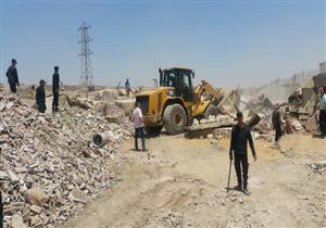 بدء تنفيذ الموجة الـ12 لإزالة التعديات على أراضى وأملاك الدولة