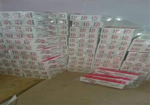 ضبط 15 ألف عبوة صيدلية داخل مصنع غير مرخص بالبحيرة (صور)