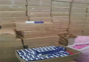 بالصور.. ضبط 15 ألف عبوة مستحضرات صيدلية بمصنع غير مرخص في البحيرة