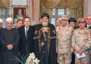 البابا تواضروس: افتتاح المسجد والكاتدرائية جعلنا نفتخر بمصر أمام العالم (صور)