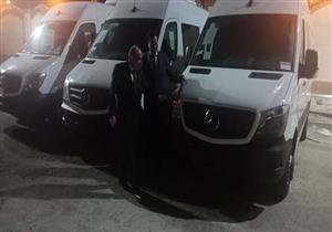 تزويد "كهرباء سيناء" بــ4 سيارات حديثة للاختبار وتحديد أعطال الكابلات 