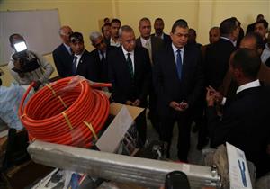 بالصور.. وزير القوى العاملة ومحافظ قنا يتفقدان مركز التدريب المهني بقفط
