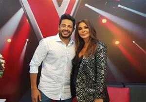 إليسا تهنئ "حماقي" بعد طرح ألبومه الجديد "كل يوم من ده"