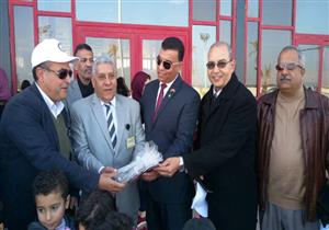 بالصور- "تعليم بورسعيد" تحتفل بعيد الطيران المدني 