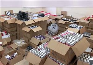 ضبط 260 ألف عبوة أدوية مجهولة المصدر داخل مخزن بالقليوبية