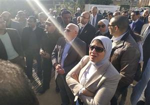 بالصور- وزيرة الصحة توجه بسرعة الانتهاء من تطوير مستشفى بورفؤاد العام 