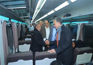 وزير النقل: تركيب 134 كاميرا مراقبة بمحطة قطارات الجيزة