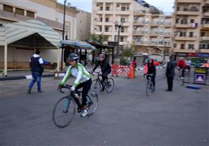 40 درّاجًا من المبادرة العالمية لركوب الدراجات يصلون الأقصر