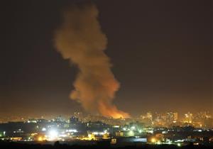 طيران الاحتلال الإسرائيلي يقصف موقعا للمقاومة الفلسطينية شمال قطاع غزة