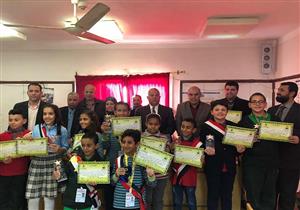 "تعليم الإسماعيلية" تكرم الطلاب الفائزين بمسابقة دولية في "الحساب الذهني"