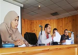  مدير إدارة التدريب في "صحة شمال سيناء" يلتقي طاقم التمريض بمستشفى العريش