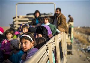 وصول 200 عائلة سورية نازحة إلى إقليم كردستان العراق