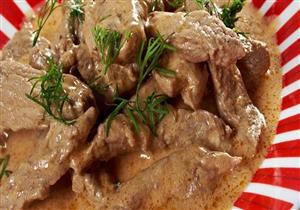 لمحبي التجديد.. طريقة عمل بيف استراجانوف