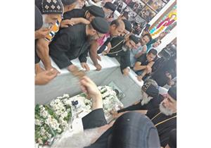 نقل جثمان الأنبا بيشوي إلى المزار الجديد يدير القديسة دميانة 